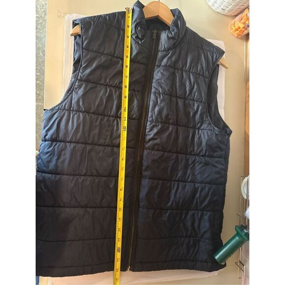 NEXT Signature Mens Black Puffer Vest Italian Fabric Sleeveless Jacket - Picture 10 of 11
